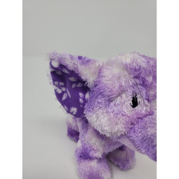 TY BEANIE BABY PURPLE COASTLINE ELEPHANT PLUSH COLLECTIBLE TRUNK UP 2007 W/ TAG - Picture 2 of 12